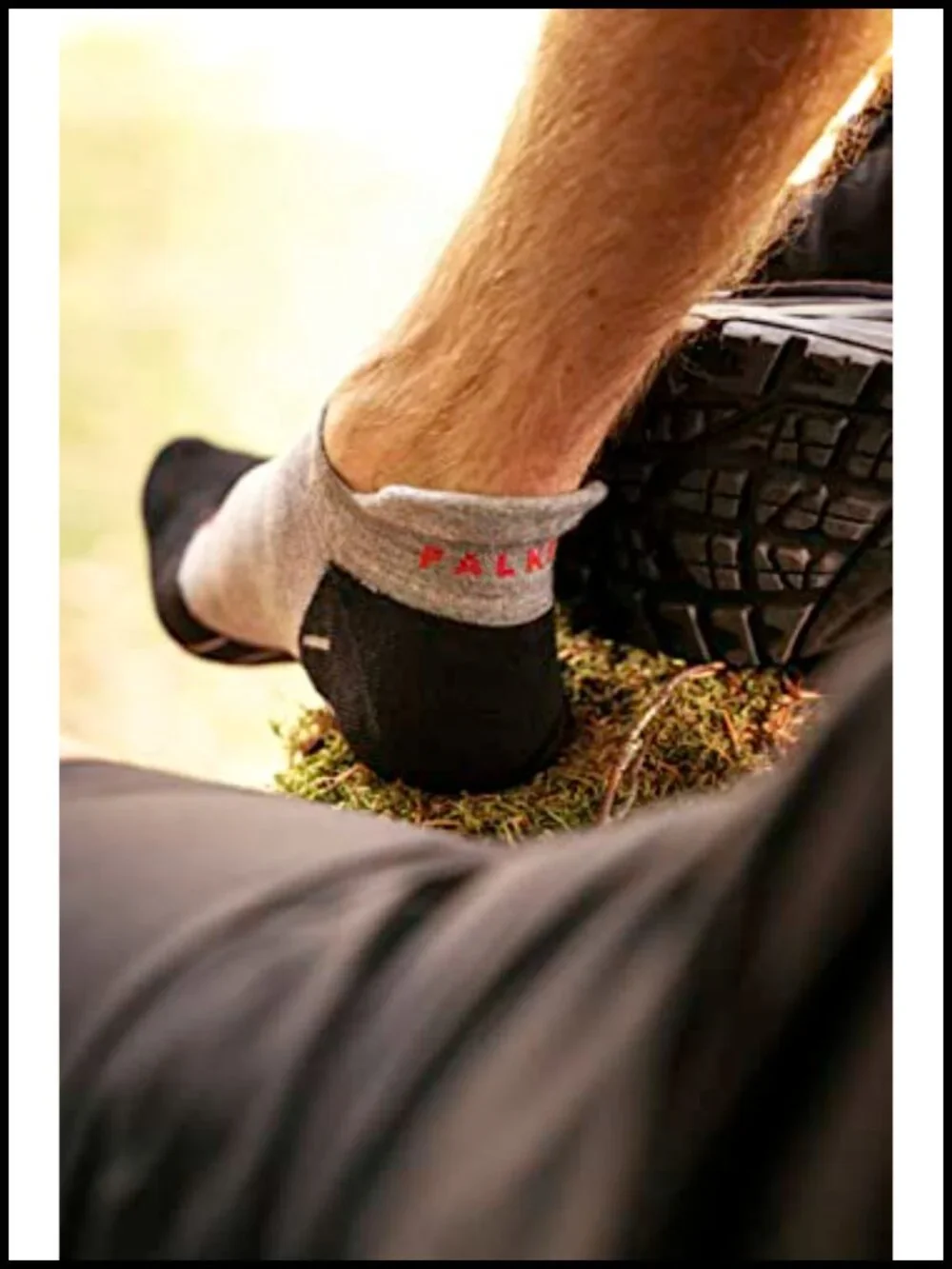 Hiking Socks Low Rise Non-Slip Ankle Liner Sock Wool Blend